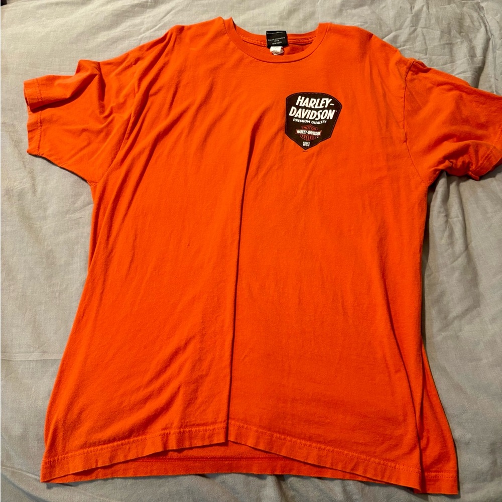 Harley-Davidson Men's Bold Orange Tee